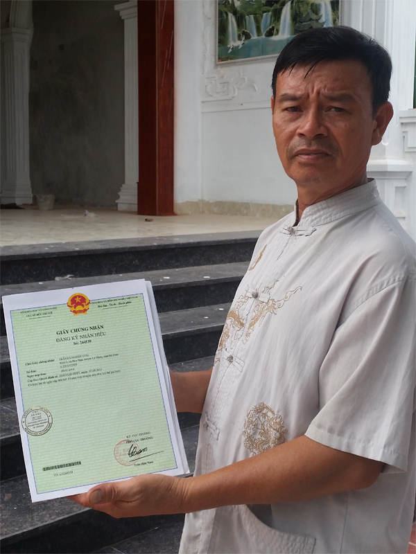 cá kho làng vũ đại trần luận đăng ký bảo hộ nhãn hiệu